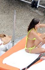 IRINA SHAYK in Bikini on Vacation in Amalfi Coast 08/11/2015