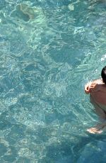 IRINA SHAYK in Bikini on Vacation in Amalfi Coast 08/11/2015