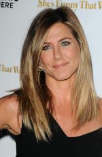 JENNIFER ANISTON at She’s Funny That Way Premiere in Los Angeles