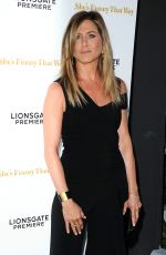 JENNIFER ANISTON at She’s Funny That Way Premiere in Los Angeles