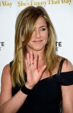 JENNIFER ANISTON at She’s Funny That Way Premiere in Los Angeles