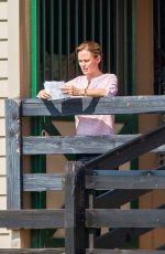 JENNIFER GARNER on the Set of Miracles from Heaven 08/11/2015 