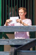 JENNIFER GARNER on the Set of Miracles from Heaven 08/11/2015 