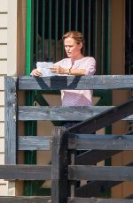 JENNIFER GARNER on the Set of Miracles from Heaven 08/11/2015 