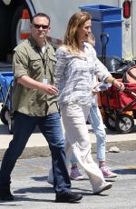 JENNIFER GARNER on the Set of Miracles from Heaven in Atlanta 08/02/2015