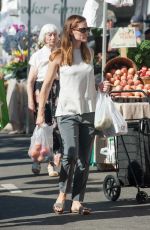 JENNIFER GARNER Shopping at Farmer