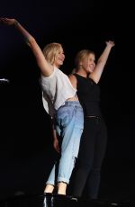 JENNIFER LAWRENCE and AMY SCHUMER at Billy Joel Concert in Chicago 08/27/2015
