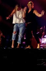 JENNIFER LAWRENCE and AMY SCHUMER at Billy Joel Concert in Chicago 08/27/2015