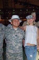 JENNIFER LAWRENCE and AMY SCHUMER at Billy Joel Concert in Chicago 08/27/2015
