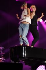 JENNIFER LAWRENCE and AMY SCHUMER at Billy Joel Concert in Chicago 08/27/2015