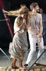 JENNIFER LOPEZ on the Set of Her El Mismo Sol Music Video 08/25/2015