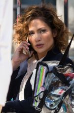 JENNIFER LOPEZ on the Set of Shades of Blue in New York 07/31/2015