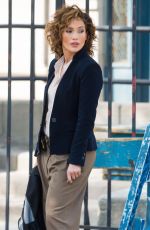 JENNIFER LOPEZ on the Set of Shades of Blue in New York 07/31/2015