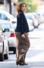 JENNIFER LOPEZ on the Set of Shades of Blue in New York 07/31/2015