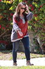 JENNIFER LOWE HEWITT Out and About in Los Angeles 08/01/2015