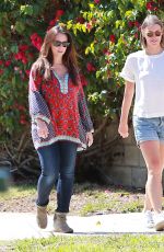 JENNIFER LOWE HEWITT Out and About in Los Angeles 08/01/2015