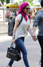JENNY MCCARTHY at SiriusXM Studios in New York 08/03/2015