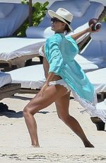 JESSICA ALBA in Bikini at a Beach in Cancun 08/15/2015