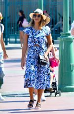 JESSICA ALBA Out and About in Disneyland 08/18/2015