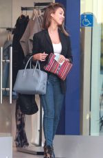 JESSICA ALBA Shopping at Rebecca Minkoff Store in Hollywood 08/25/2015