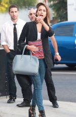 JESSICA ALBA Shopping at Rebecca Minkoff Store in Hollywood 08/25/2015