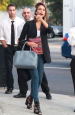 JESSICA ALBA Shopping at Rebecca Minkoff Store in Hollywood 08/25/2015