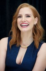 JESSICA CHASTAIN at The Martian Press Conference in New York