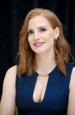 JESSICA CHASTAIN at The Martian Press Conference in New York