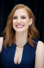 JESSICA CHASTAIN at The Martian Press Conference in New York