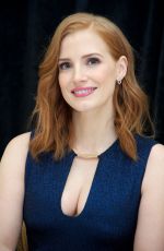 JESSICA CHASTAIN at The Martian Press Conference in New York