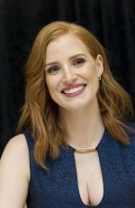 JESSICA CHASTAIN at The Martian Press Conference in New York