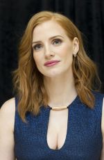 JESSICA CHASTAIN at The Martian Press Conference in New York