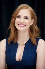 JESSICA CHASTAIN at The Martian Press Conference in New York