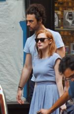 JESSICA CHASTAIN Out and About in New York 08/02/2015