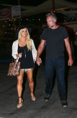 JESSICA SIMPSON Night Out in Calabasas 08/18/2015
