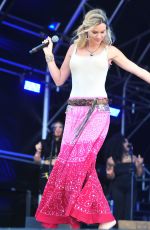 JOSS STONE Performs at Carfest North in Cheshire 08/01/2015