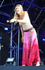 JOSS STONE Performs at Carfest North in Cheshire 08/01/2015