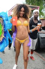 JOURDAN DUNN in Bikini at Kadooment Day in Barbados 08/03/2015