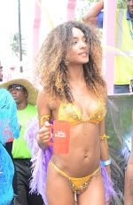 JOURDAN DUNN in Bikini at Kadooment Day in Barbados 08/03/2015