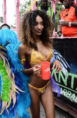 JOURDAN DUNN in Bikini at Kadooment Day in Barbados 08/03/2015