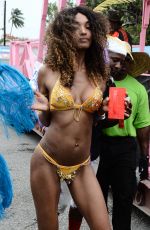JOURDAN DUNN in Bikini at Kadooment Day in Barbados 08/03/2015