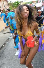JOURDAN DUNN in Bikini at Kadooment Day in Barbados 08/03/2015