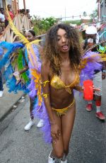 JOURDAN DUNN in Bikini at Kadooment Day in Barbados 08/03/2015