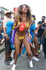 JOURDAN DUNN in Bikini at Kadooment Day in Barbados 08/03/2015