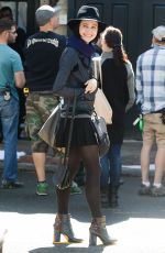 JULIA GOLDANI on the Set of The Affair in New York 08/27/2015