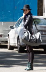 JULIA GOLDANI on the Set of The Affair in New York 08/27/2015