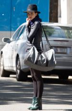 JULIA GOLDANI on the Set of The Affair in New York 08/27/2015