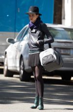 JULIA GOLDANI on the Set of The Affair in New York 08/27/2015