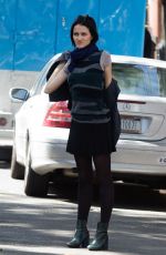 JULIA GOLDANI on the Set of The Affair in New York 08/27/2015