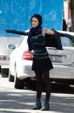 JULIA GOLDANI on the Set of The Affair in New York 08/27/2015